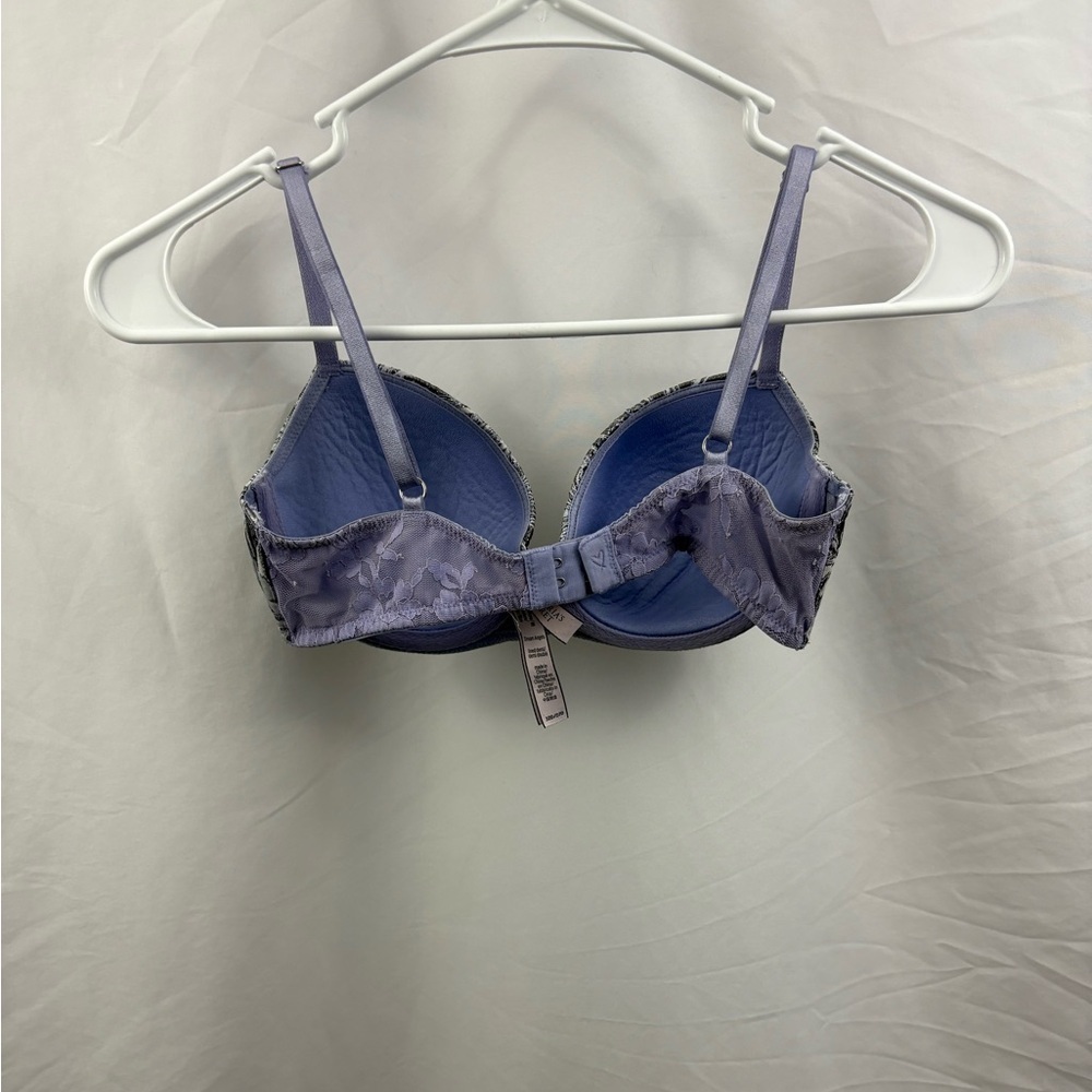 Victoria’s Secret Dream Angels Lined Demi 32D Purple Bra - Picture 4 of 9